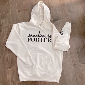 Mackenzie Porter Independent Trading Company  Cream  Hoodie, Size L